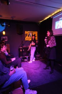 Sophia Otarola Gonzalez as part of the Pint of Science organising team